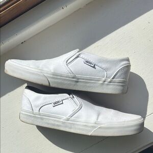 Vans Women’s Asher Canvas Slip-on Sneaker